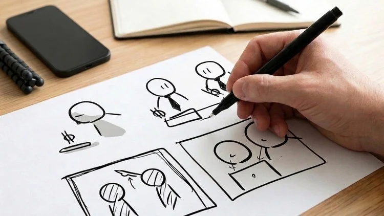 すぐ使える！マネして作れる！「動画の絵コンテ」実践講座